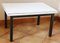 Small Formica White Coffee Table, 1970s 1