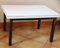 Small Formica White Coffee Table, 1970s 2