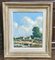 Lucien Seevagen, Landscape, Oil on Canvas on Cardboard, 20th Century, Framed 1