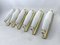 Mid-Century Brass Sconces in the style of Stilnovo, 1950s, Set of 6, Image 10