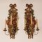 Vintage Italian Wall Lamps in Carved Wood by Frederick Cooper, 1960s, Set of 2 13