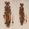 Italienische Vintage Wandlampen aus geschnitztem Holz von Frederick Cooper, 1960er, 2er Set 11