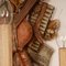 Lampade da parete vintage in legno intagliato di Frederick Cooper, Italia, anni '60, set di 2, Immagine 3