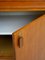 Mueble vintage de teca con puertas batientes, años 60, Imagen 7