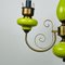 Vintage Porcelain Chandelier, Italy, 1950s, Image 12