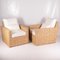 Braided Rush Armchairs, Set of 2 6