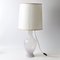 Large Italian Opaline Glass Table Lamp, 1960s 6