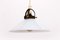 Lampe à Suspension Vintage en Verre Blanc attribuée à Soholm, 1970s 4