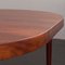 Danish Rosewood Round Extension Table in the style Kai Kristiansen with 2 Additional Leaves, 1960s 14