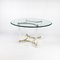 Vintage Brass and Glass Dining Table by Alessandro Albrizzi, 1970s 3