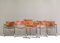 Chaises de Salle à Manger S34 en Cuir Tanné par Mart Stam pour Fasem, Italie, 1960s, Set de 6 4