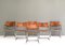Chaises de Salle à Manger S34 en Cuir Tanné par Mart Stam pour Fasem, Italie, 1960s, Set de 6 3