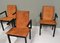 Dining Chairs in Tan Cognac Leather, 1970s, Set of 6 10