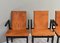 Dining Chairs in Tan Cognac Leather, 1970s, Set of 6 18