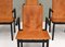 Dining Chairs in Tan Cognac Leather, 1970s, Set of 6 11