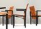 Dining Chairs in Tan Cognac Leather, 1970s, Set of 6, Image 6