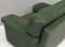 Roche Bobois Lounge Armchair in Original Green Patinated Leather 1970 15