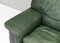 Roche Bobois Lounge Armchair in Original Green Patinated Leather 1970 9