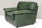 Roche Bobois Lounge Armchair in Original Green Patinated Leather 1970 4