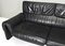 DS2011 Black Leather Sofa from de Sede, Switzerland, 1980s 14