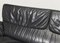 DS2011 Black Leather Sofa from de Sede, Switzerland, 1980s, Image 15