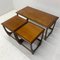 Nesting Tables by Victor Wilkins for G-Plan, 1970s, Set of 3 6