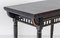 Ebonised Console and Card Table by James Shoolbred London, Image 2