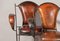 French Stitched Leather Iron Dining Chairs by Charlotte Perriand & Jacques Adnet, 1950s, Set of 4, Image 14