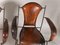 French Stitched Leather Iron Dining Chairs by Charlotte Perriand & Jacques Adnet, 1950s, Set of 4 7