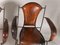 French Stitched Leather Iron Dining Chairs by Charlotte Perriand & Jacques Adnet, 1950s, Set of 4, Image 7