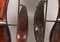 Sillas de comedor francesas de cuero cosido de Charlotte Perriand & Jacques Adnet, años 50. Juego de 4, Imagen 9