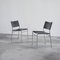 SE06 Chairs in Patinated Black Leather attributed to Martin Visser, 1960s, Set of 4 11