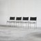 SE06 Chairs in Patinated Black Leather attributed to Martin Visser, 1960s, Set of 4 3