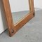 Brutalist Mirror in Oak and Metal by Guillerme Et Chambron, 1970s 5