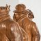 Folk Art 3 Wise Men Flemish Sculptures in Carved Wood by Felix Timmermans, 1970s, Set of 3 10