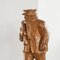 Folk Art 3 Wise Men Flemish Sculptures in Carved Wood by Felix Timmermans, 1970s, Set of 3 18