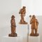 Folk Art 3 Wise Men Flemish Sculptures in Carved Wood by Felix Timmermans, 1970s, Set of 3 11