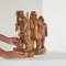 Folk Art 3 Wise Men Flemish Sculptures in Carved Wood by Felix Timmermans, 1970s, Set of 3 3