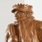 Folk Art 3 Wise Men Flemish Sculptures in Carved Wood by Felix Timmermans, 1970s, Set of 3 12