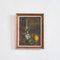 Gustave de Smet, Stillleben mit Öllampe und Früchten, Öl auf Holz, 1930er, Gerahmt 3