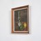 Gustave de Smet, Still Life with Oil Lamp and Fruit, Oil on Panel, 1930s, Framed 5