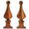 19th Century Rusted Finials, 1890s, Set of 2 1