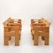 Crate Chairs by Gerrit Rietveld for Cassina, 1974, Set of 6, Image 1