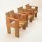 Crate Chairs by Gerrit Rietveld for Cassina, 1974, Set of 6 4
