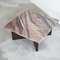 Coffee Table in Expressive Marble and Oak, 1970s, Image 2