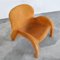 Vintage GN2 Ocher Yellow Lounge Chair attributed to Peter Ghyczy, 1980s, Image 8