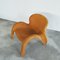 Vintage GN2 Ocher Yellow Lounge Chair attributed to Peter Ghyczy, 1980s 5