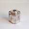 Silver Plated Octagonal Tea Caddy with Lapis Lazuli Coloured Detail, 1940s, Image 2