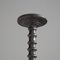 Brutalist Hand Forged Candleholder in Metal, 1960s 3