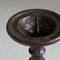 Brutalist Hand Forged Candleholder in Metal, 1960s 6